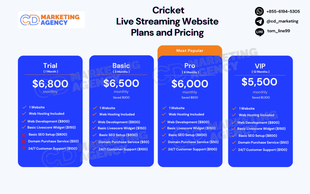 Football Basketball Live Streaming Website Pricing (3)