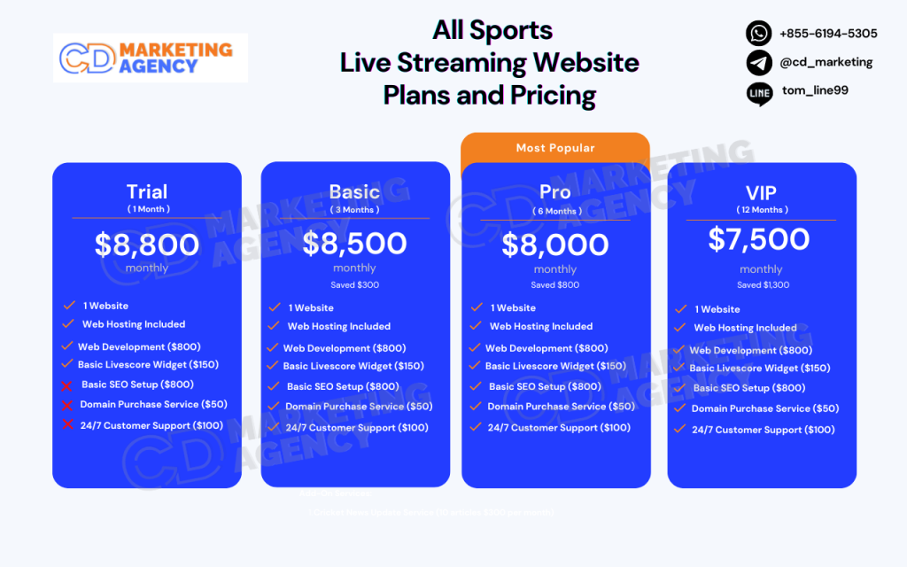 Football Basketball Live Streaming Website Pricing (4)