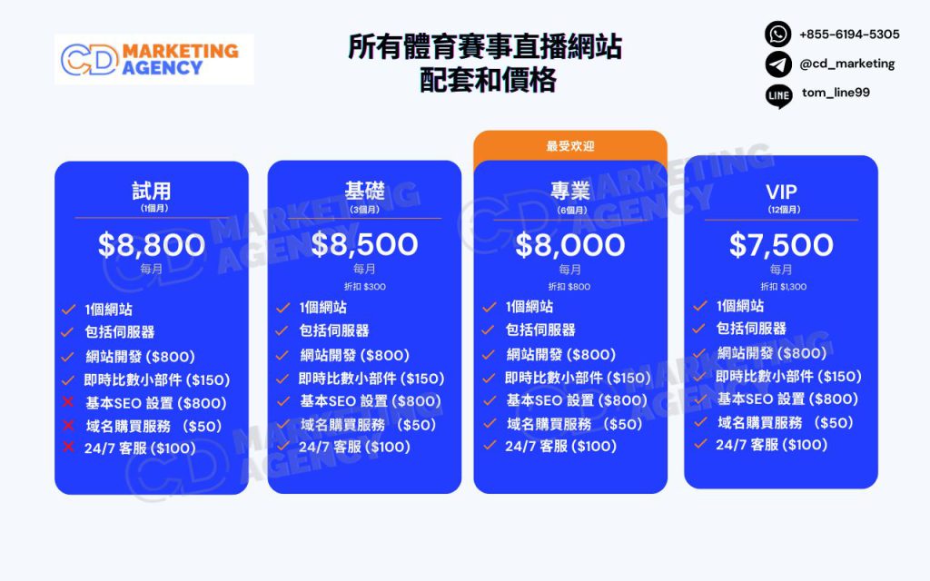 Football Basketball Live Streaming Website Pricing CN (4)