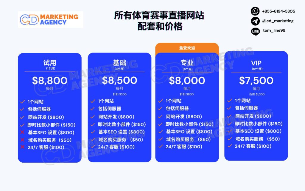 Football Basketball Live Streaming Website Pricing CN (4)